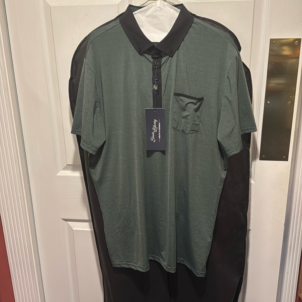 Men’s XL Pershing polo shirt by State & Liberty NWT